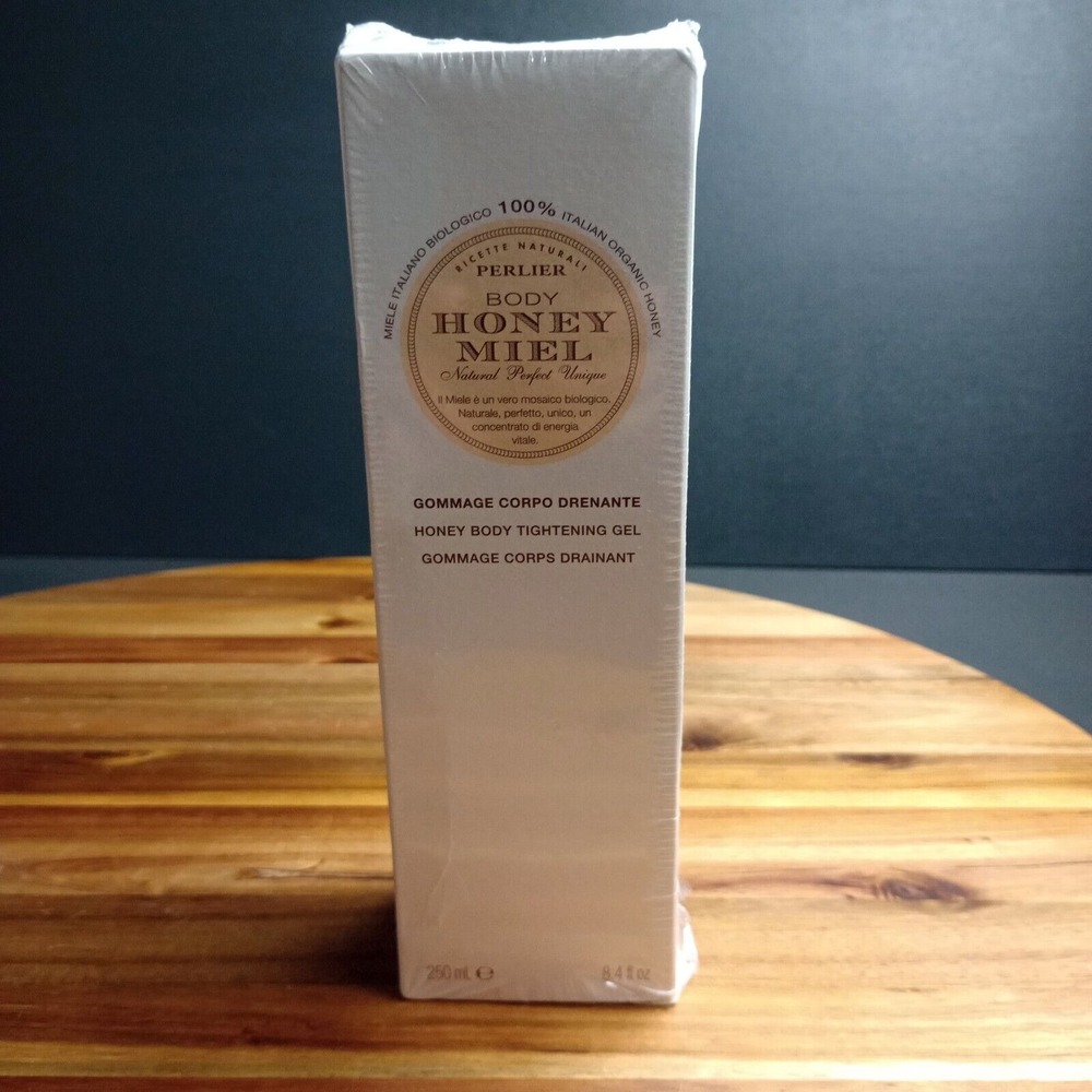Perlier Honey Miel Body Skin Tightening Firming Gel PURE Italy‎ 8.4oz NEW SEALED